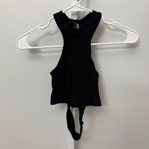 ANDREADAMO - Ribbed Jersey Top size‎ XXS